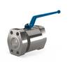 Ball valve Series: MKHP-DN50-SAE420-442A Stainless steel/POM/NBR Handle PN420 SAE420 flange DN50